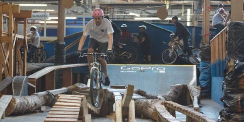 indoor mountain biking